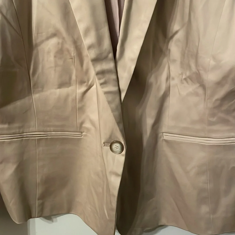 Ann‎ Taylor NWT Size 16 Women's Tan Blazer